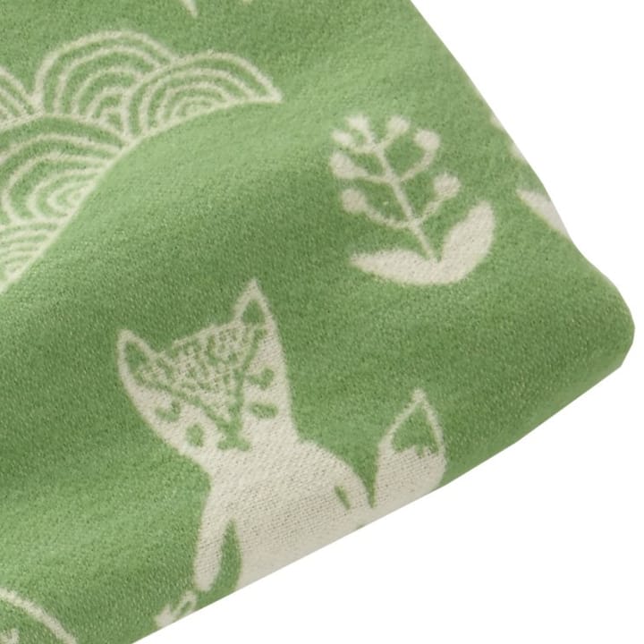 Couverture pour enfant Little bear - vert - Klippan Yllefabrik