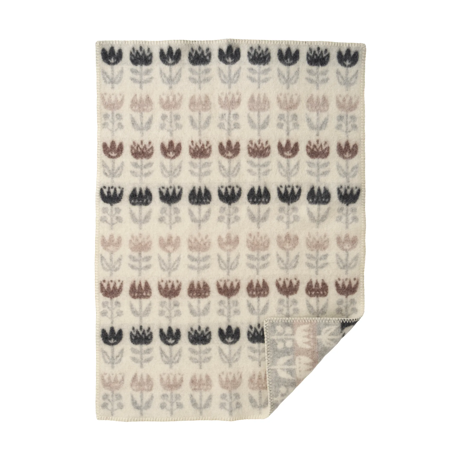 Couverture pour enfants Tulip 65x90 cm, Grey Klippan Yllefabrik