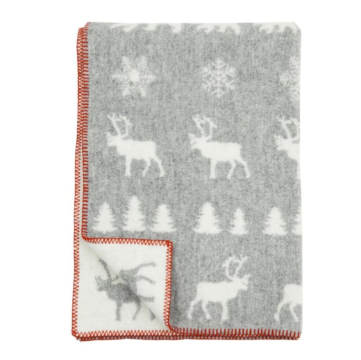 Couverture pour enfants Wilderness - gris - Klippan Yllefabrik