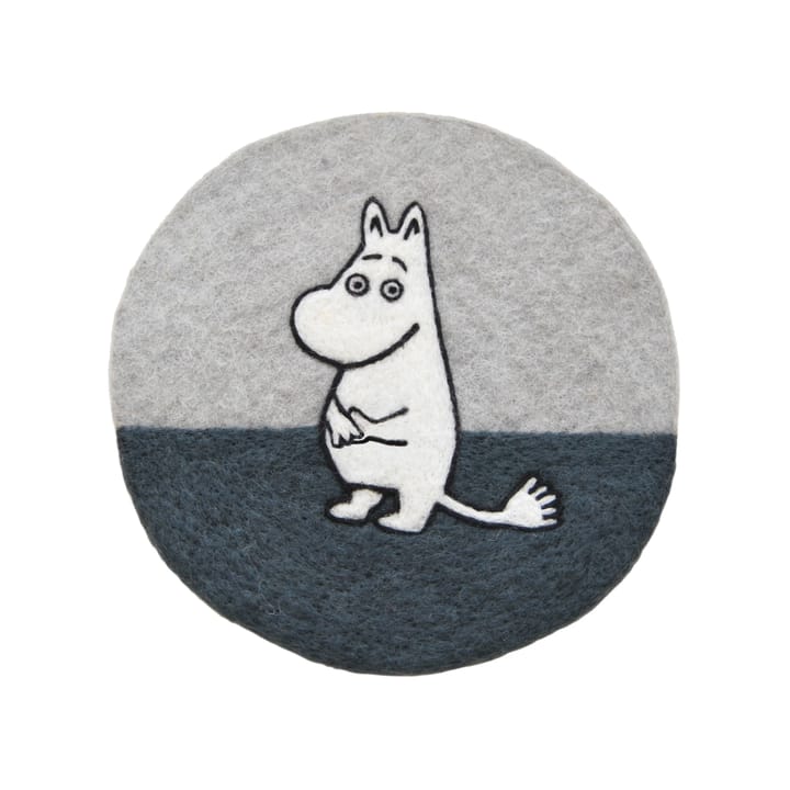 Dessous de plat Moomin Ø21 cm - Gris - Klippan Yllefabrik