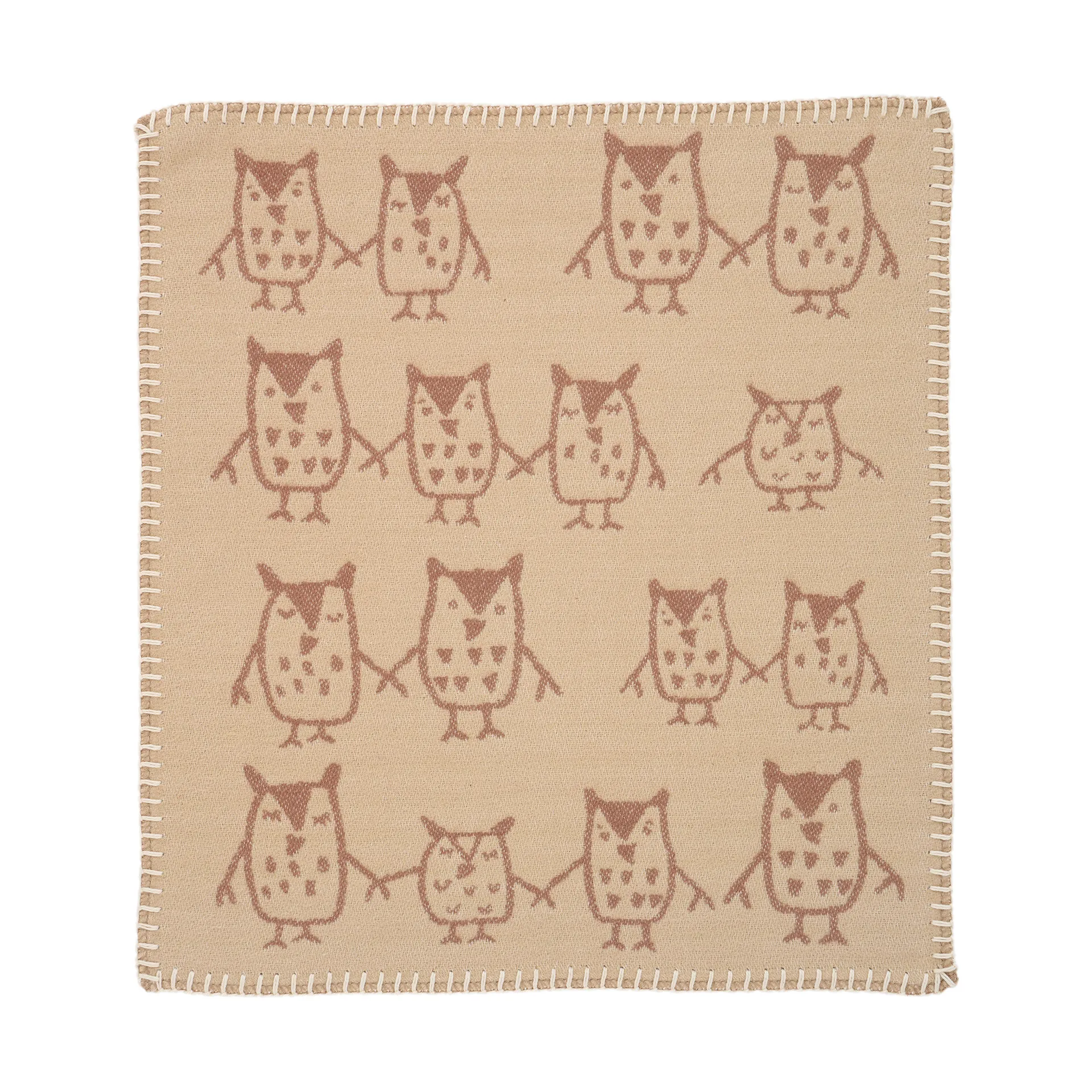 Doudou Hand in Hand 34x40 cm, Taupe Klippan Yllefabrik