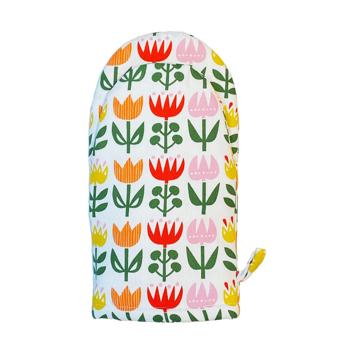 Klippan Yllefabrik Gant de cuisine Tulip Multi | Design Scandinave | Maniques & gants isolants | Multi