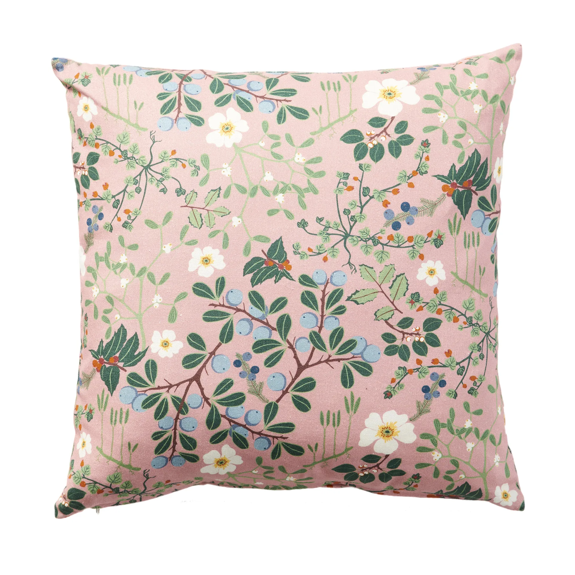 Housse de coussin Blackthorn, rose Klippan Yllefabrik