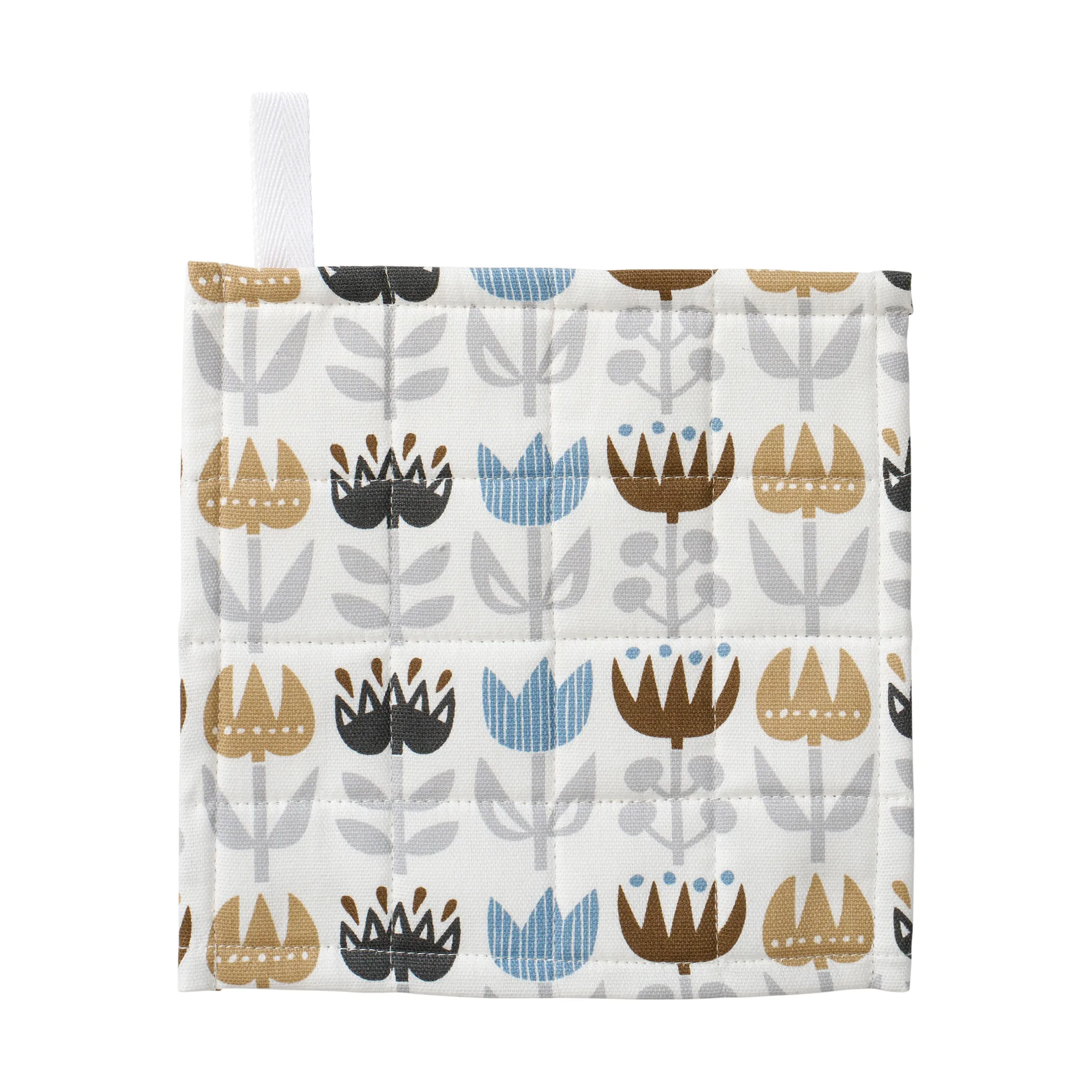 Manique Tulip 20x20 cm, Grey Klippan Yllefabrik