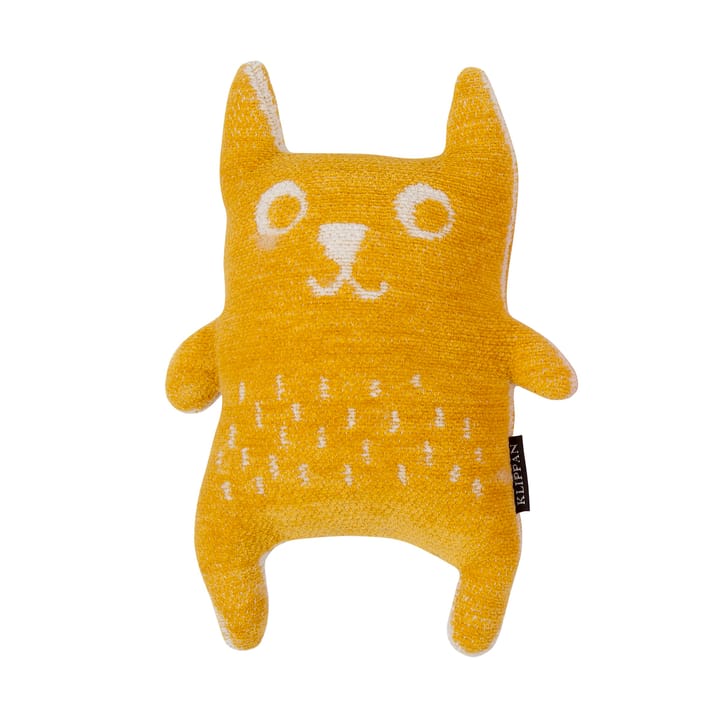 Peluche Little bear - jaune - Klippan Yllefabrik