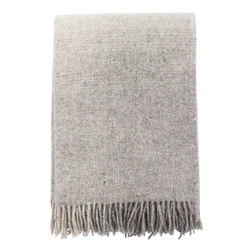 Plaid en laine Burst - Gris - Klippan Yllefabrik