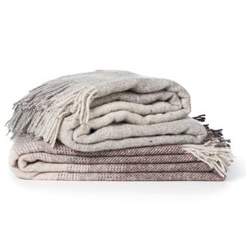 Plaid en laine Burst - Gris - Klippan Yllefabrik