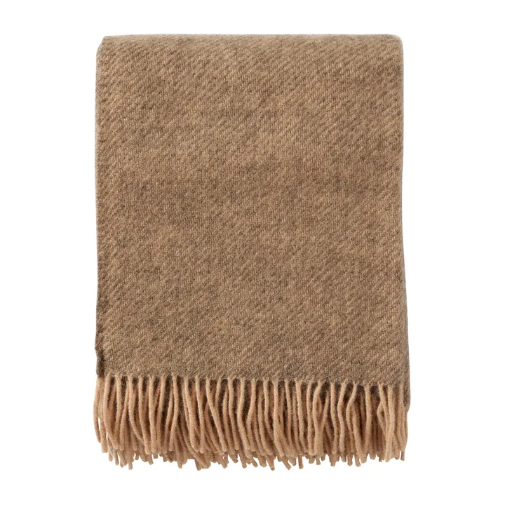 Plaid en laine Gotland 130x200 cm - Beige - Klippan Yllefabrik