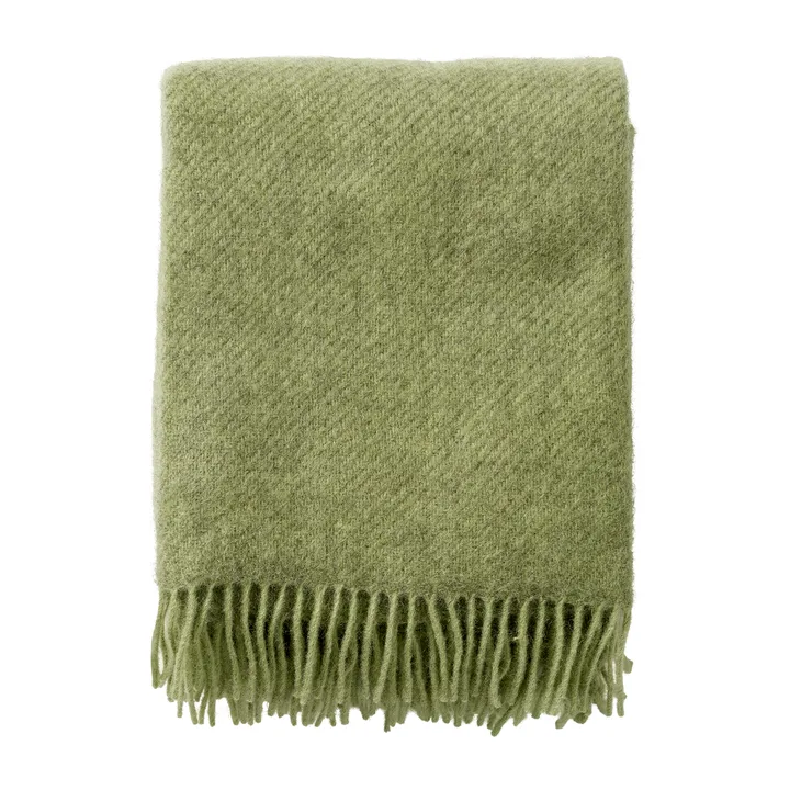 Plaid en laine Gotland 130x200 cm - Pear - Klippan Yllefabrik