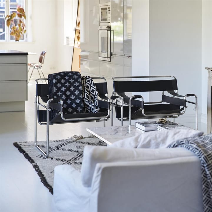 Plaid en laine Plus , noir Klippan Yllefabrik