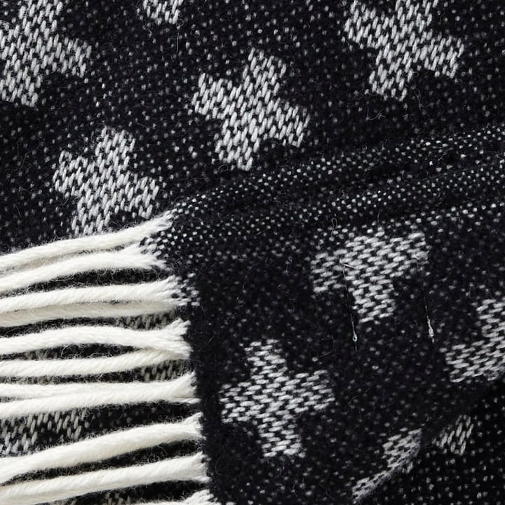 Plaid en laine Plus , noir Klippan Yllefabrik