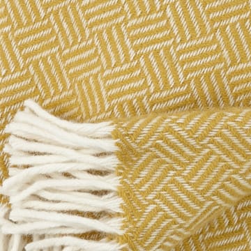 Plaid en laine Samba - jaune - Klippan Yllefabrik
