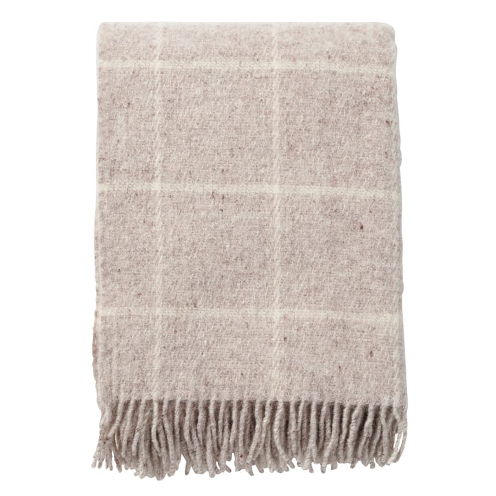 Plaid en laine Vinga - Beige - Klippan Yllefabrik