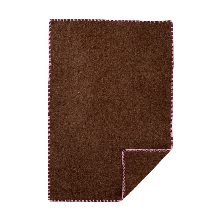 Plaid pour enfant Cozy - Walnut-pink, 65x90 cm - Klippan Yllefabrik