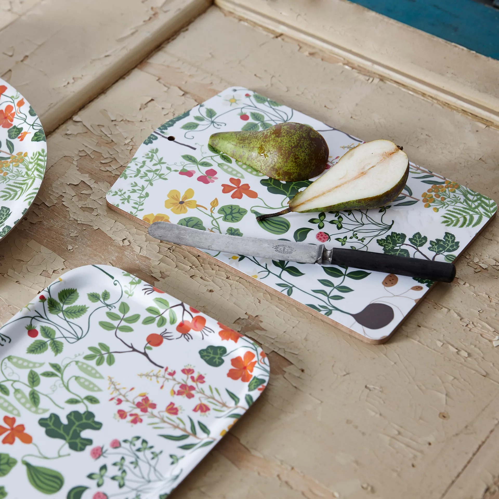 Planche à découper Leksand, Blanc Klippan Yllefabrik