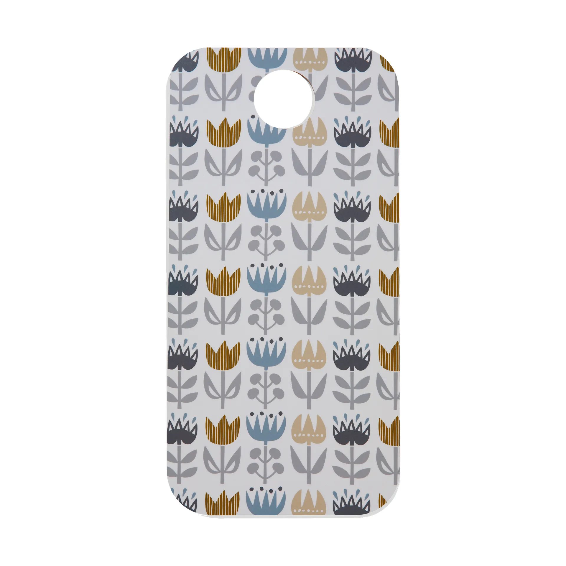 Planche à découper Tulip 20x40 cm, Grey-multi Klippan Yllefabrik