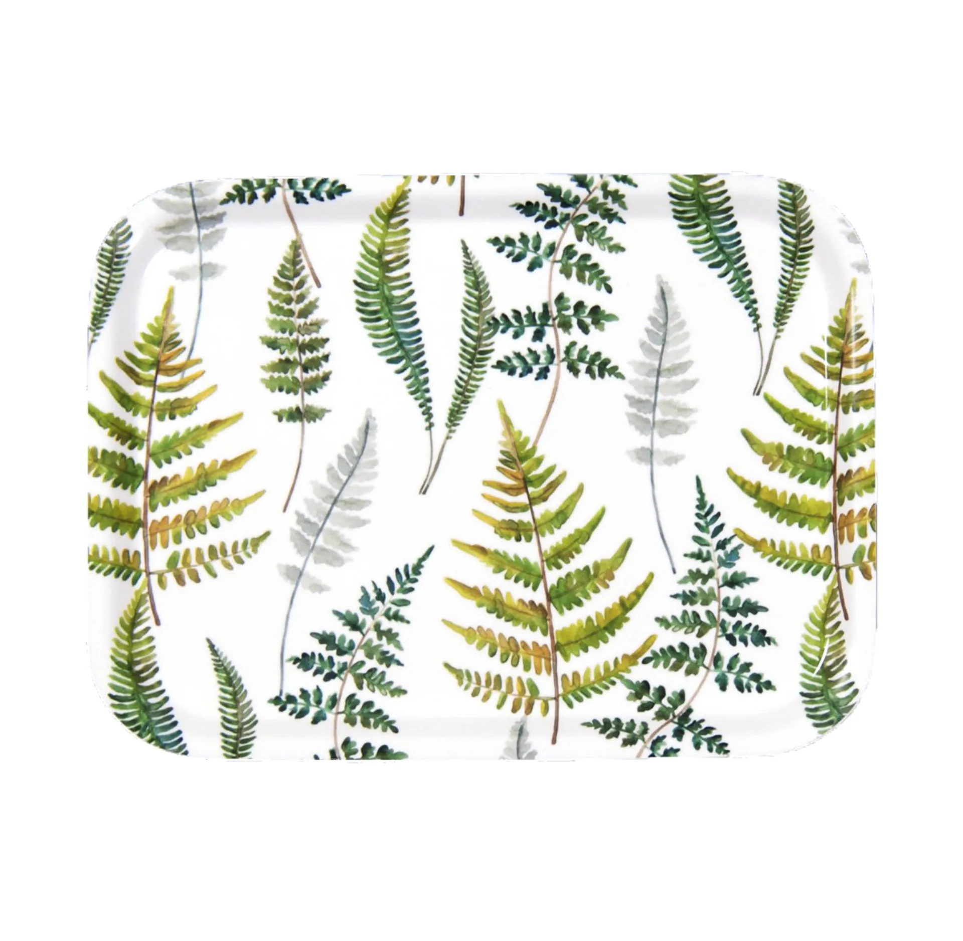 Plateau Fräken, blanc Klippan Yllefabrik