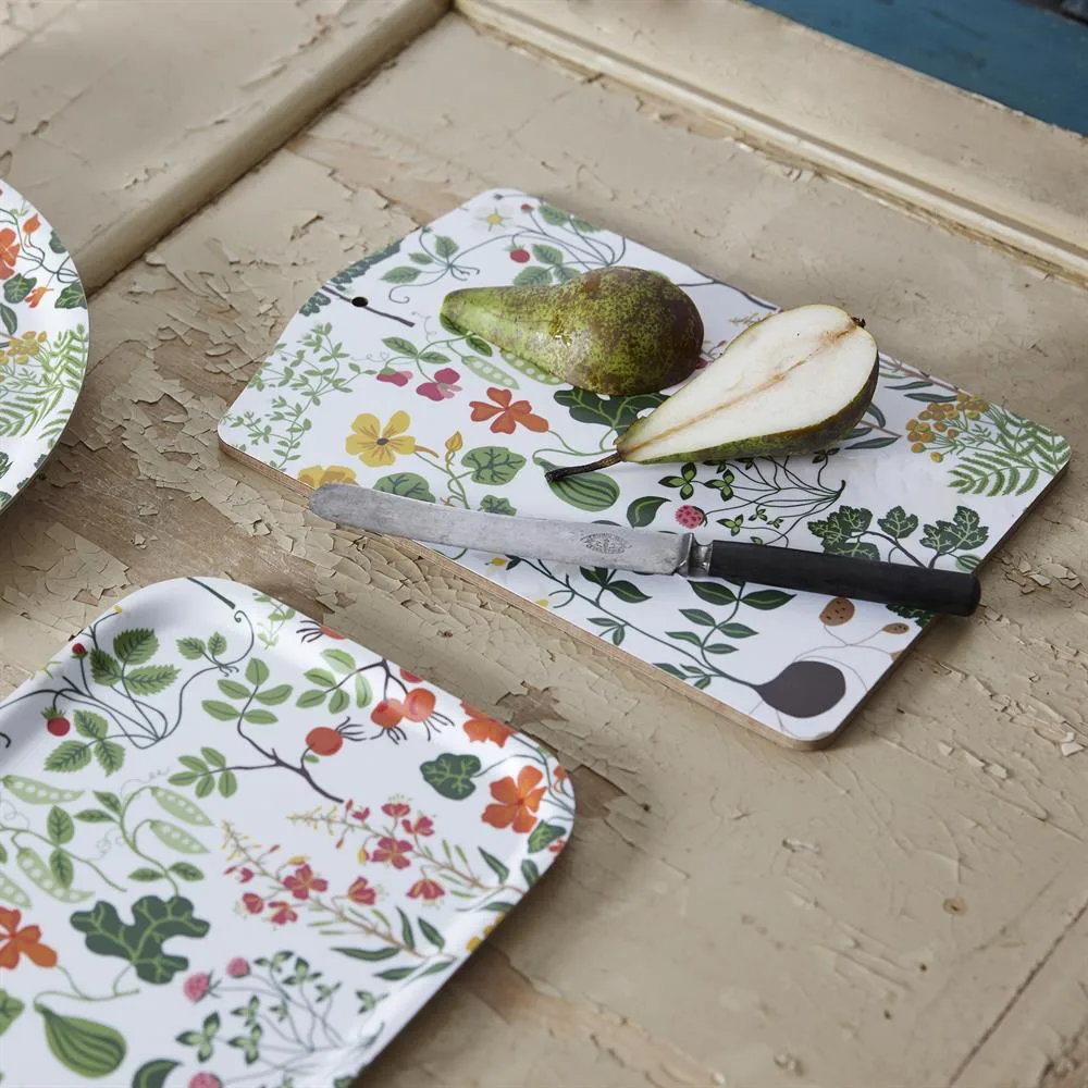 Plateau Leksand 20x27 cm, blanc Klippan Yllefabrik