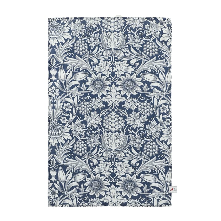 Serviette de cuisine Sunflower 46x70 cm - Dark denim - Klippan Yllefabrik