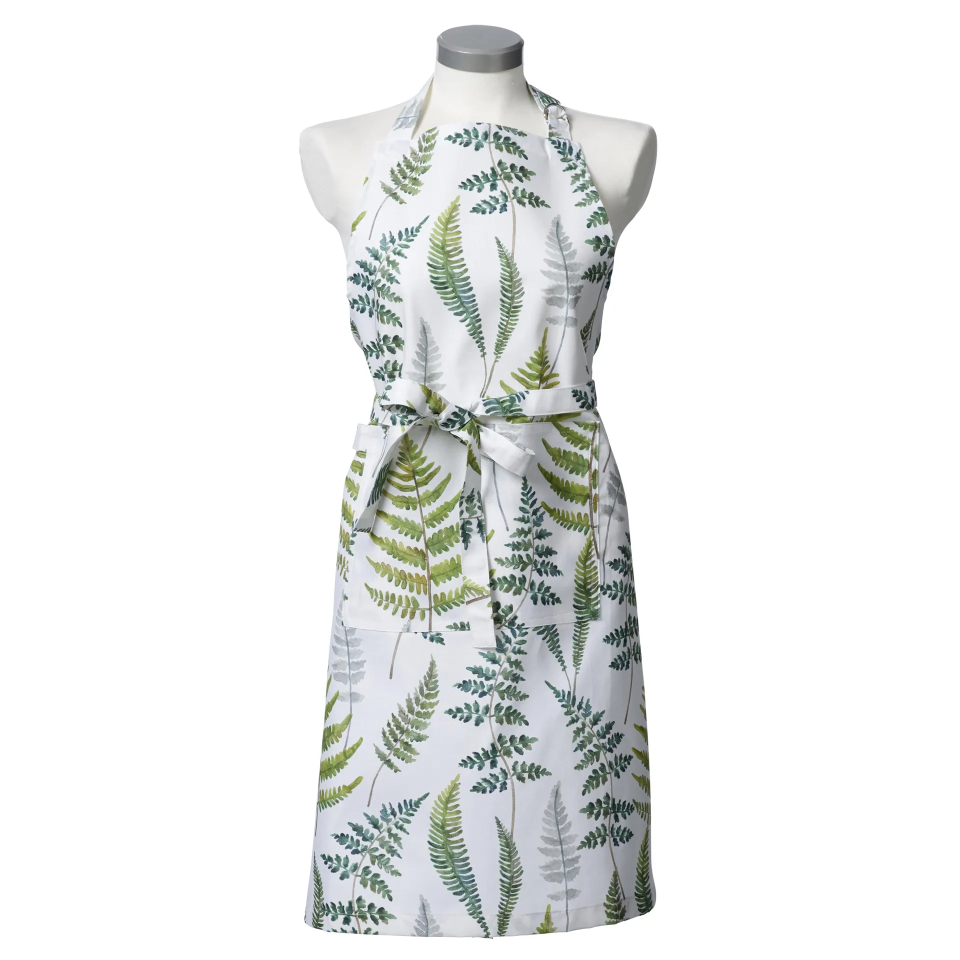 Tablier Fräken, blanc Klippan Yllefabrik