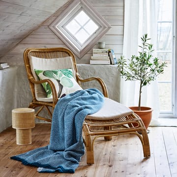 Tissu Figs - Vert-blanc - Klippan Yllefabrik