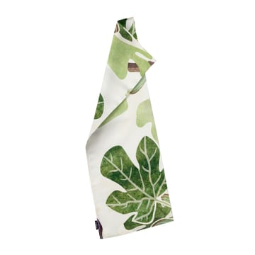 Torchon Figs - Vert-blanc - Klippan Yllefabrik