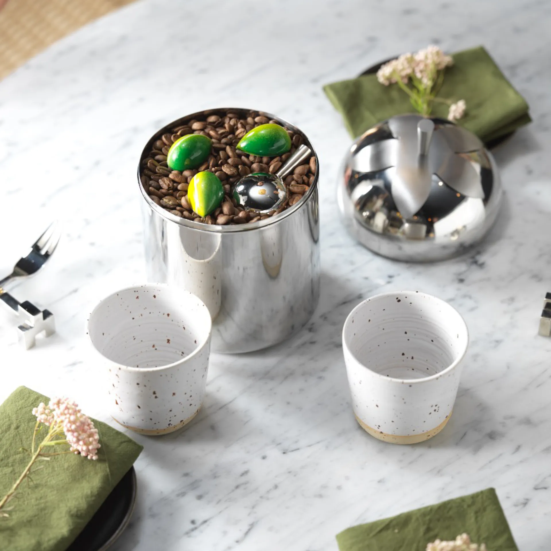 Boîte Blad, grand, Acier KLONG