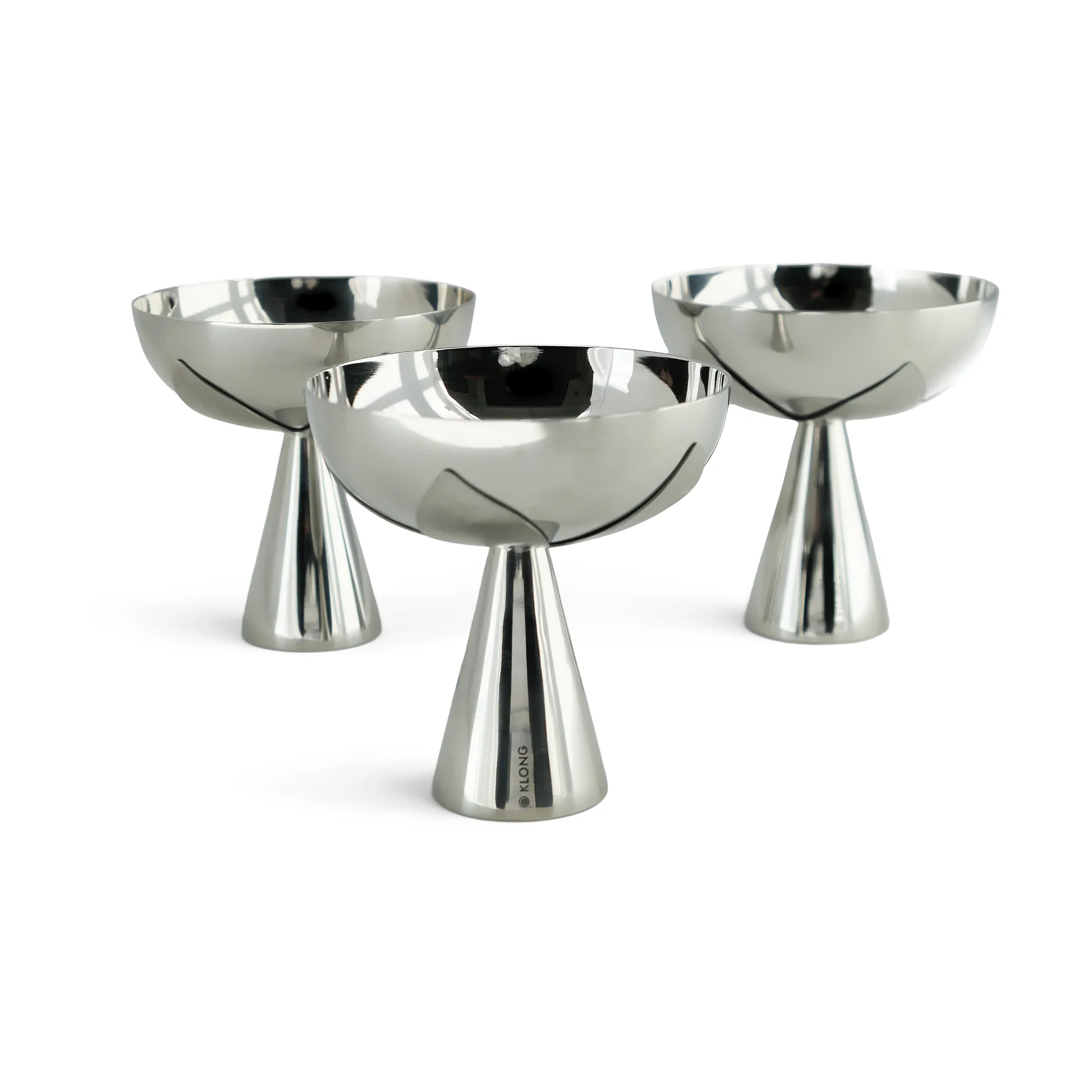 Bol de service Blad Ø11 cm, Acier inoxydable KLONG
