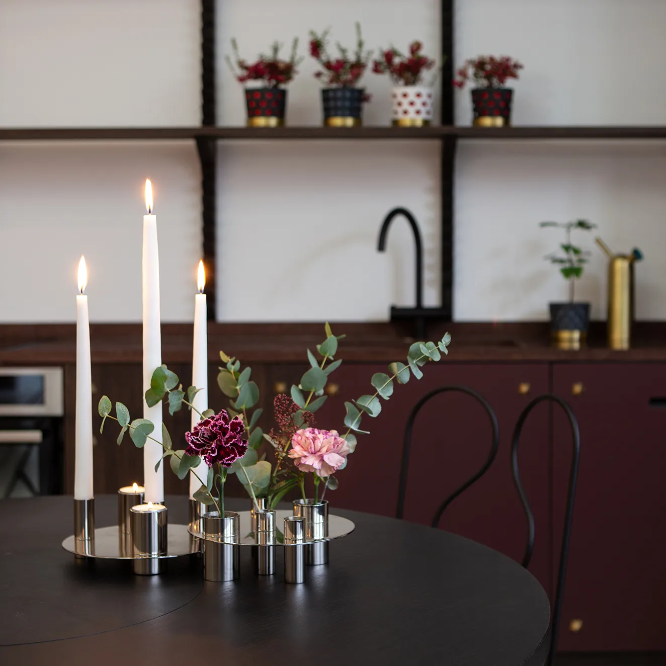 Bougeoir Awa, Nickel KLONG