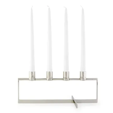 Bougeoir de l'avent Anno Domini - Acier inoxydable - KLONG