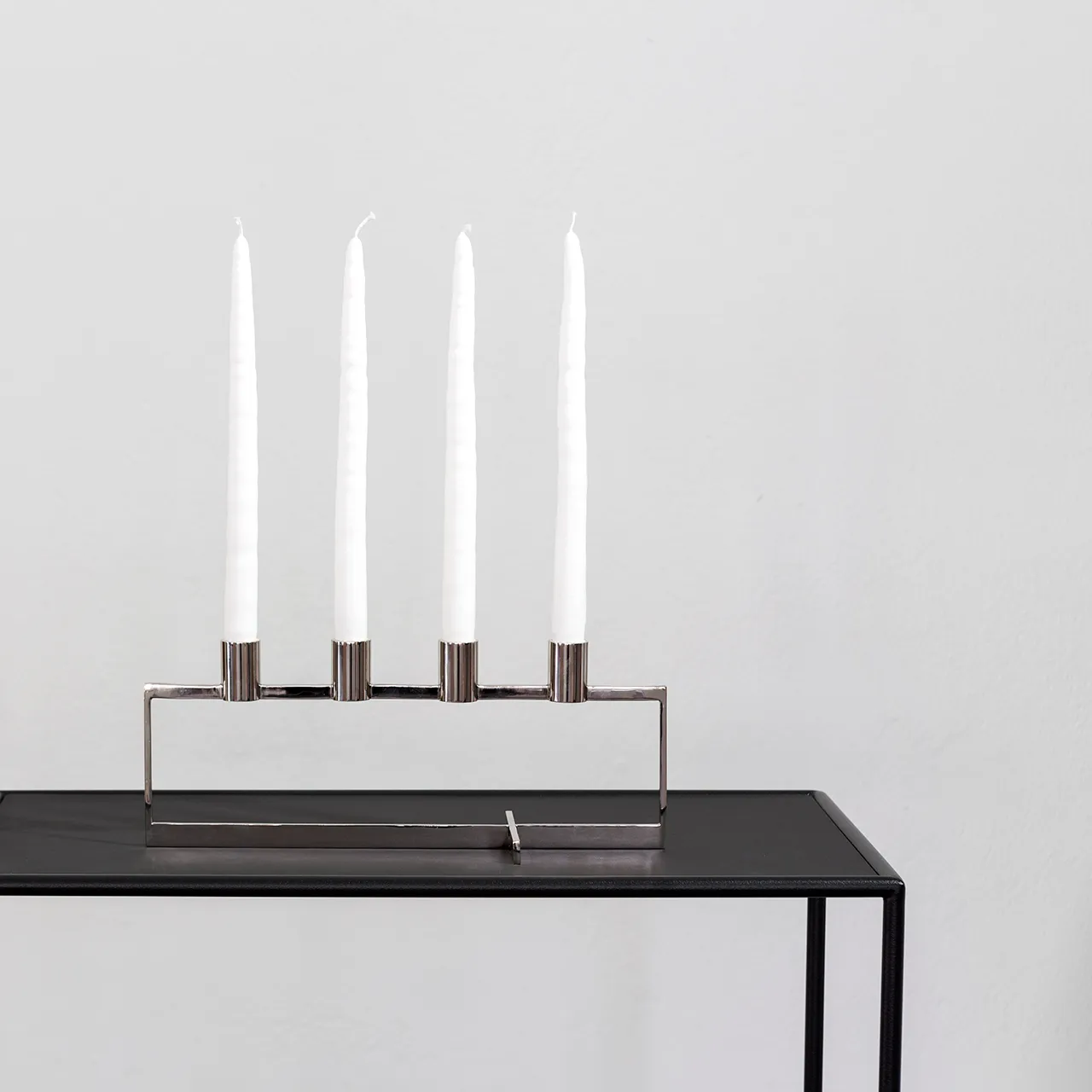 Bougeoir de l'avent Anno Domini, Acier inoxydable KLONG