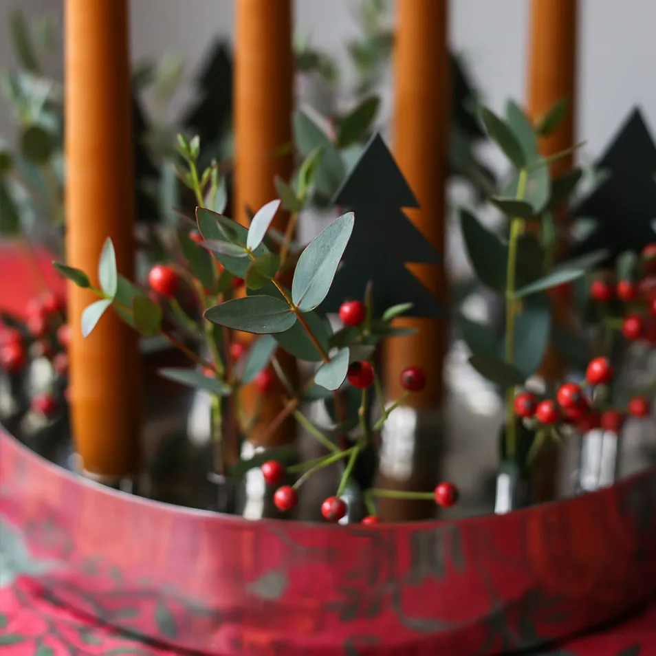 Bougeoir de l'avent Jubel, Silver KLONG