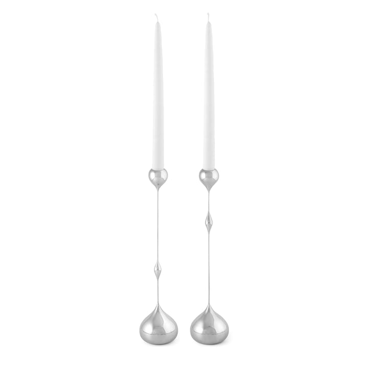 Bougeoir Tender haut, Nickel KLONG