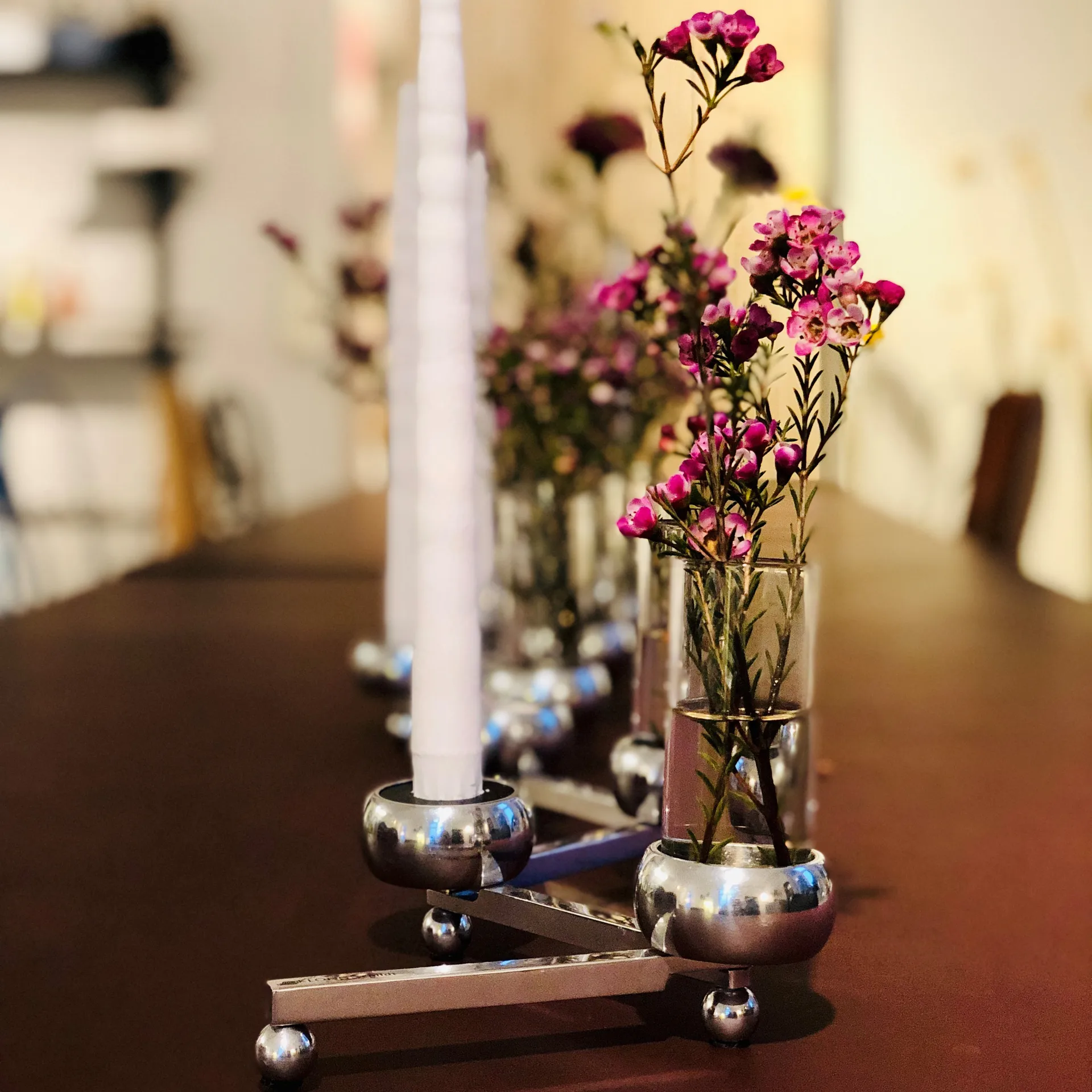 Chandelier Constella, grand, aluminium KLONG