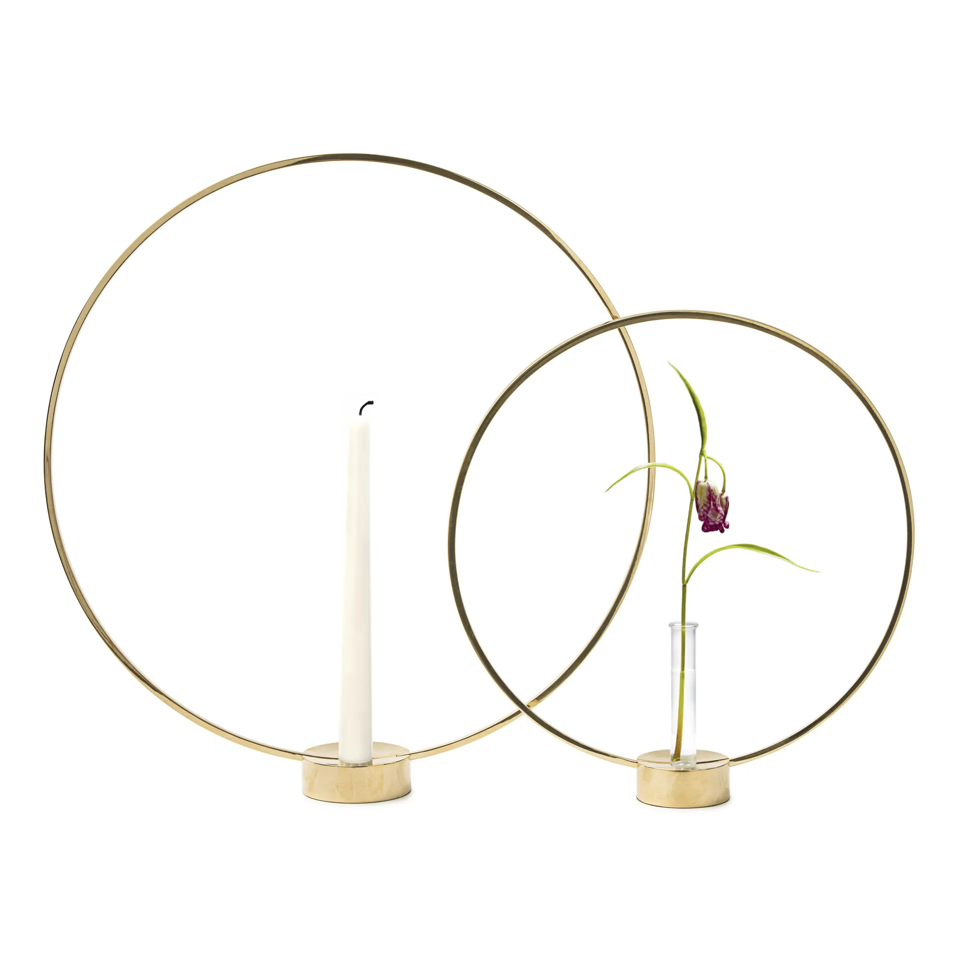 Chandelier Gloria, petit, laiton KLONG