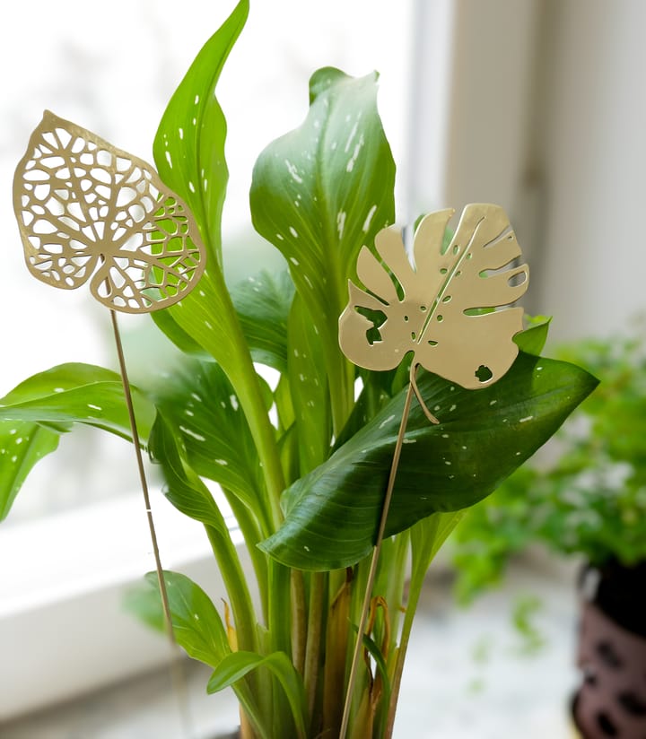 Décoration Brass Leaves, lot de 2, Water KLONG