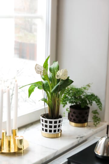 Décoration Brass Leaves, lot de 2 - Water - KLONG
