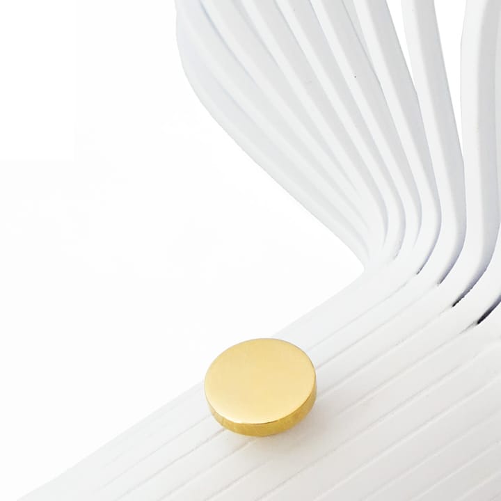 Étagère Lunett objects avec crochet, Blanc KLONG