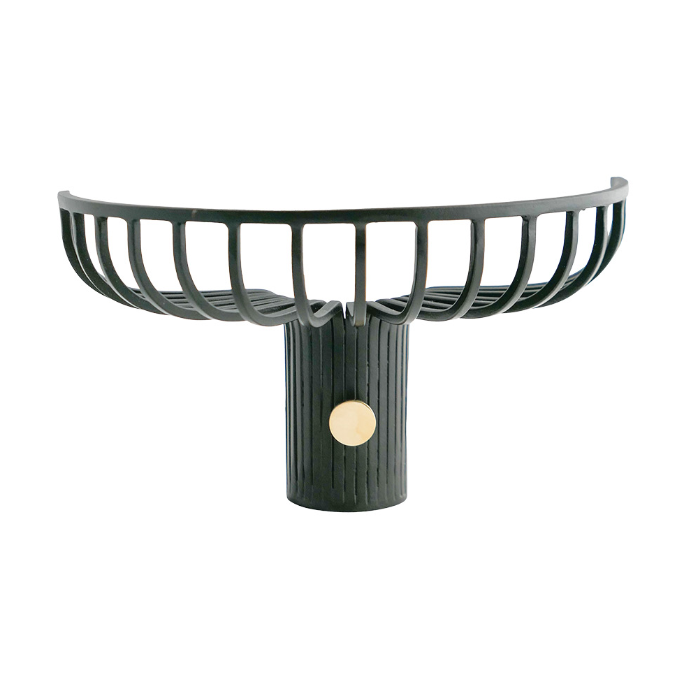 KLONG Étagère Lunett objects avec crochet Noir | Design Scandinave | Patères & étagères | Noir
