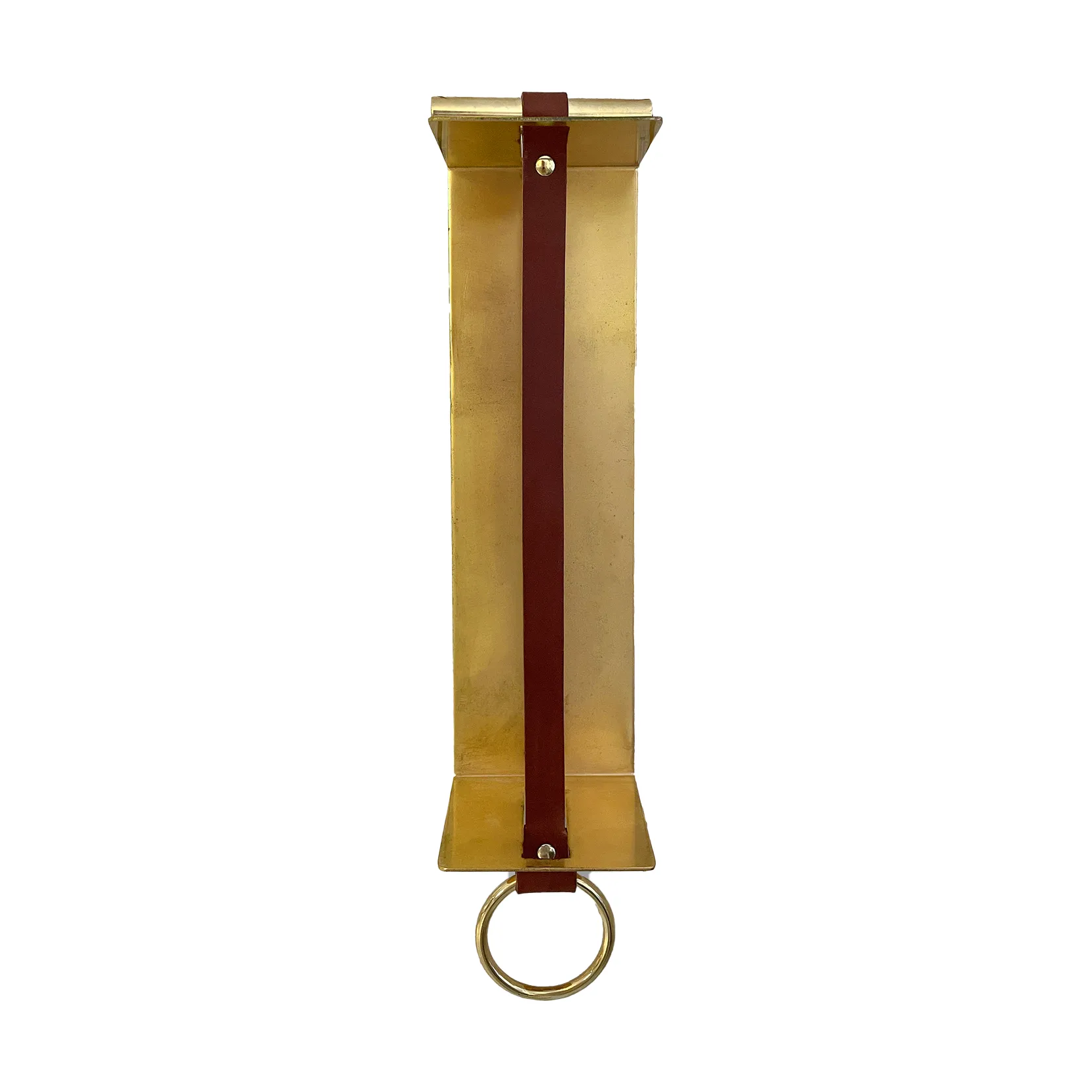 Étagère murale Strapp 10x33 cm, Brass KLONG