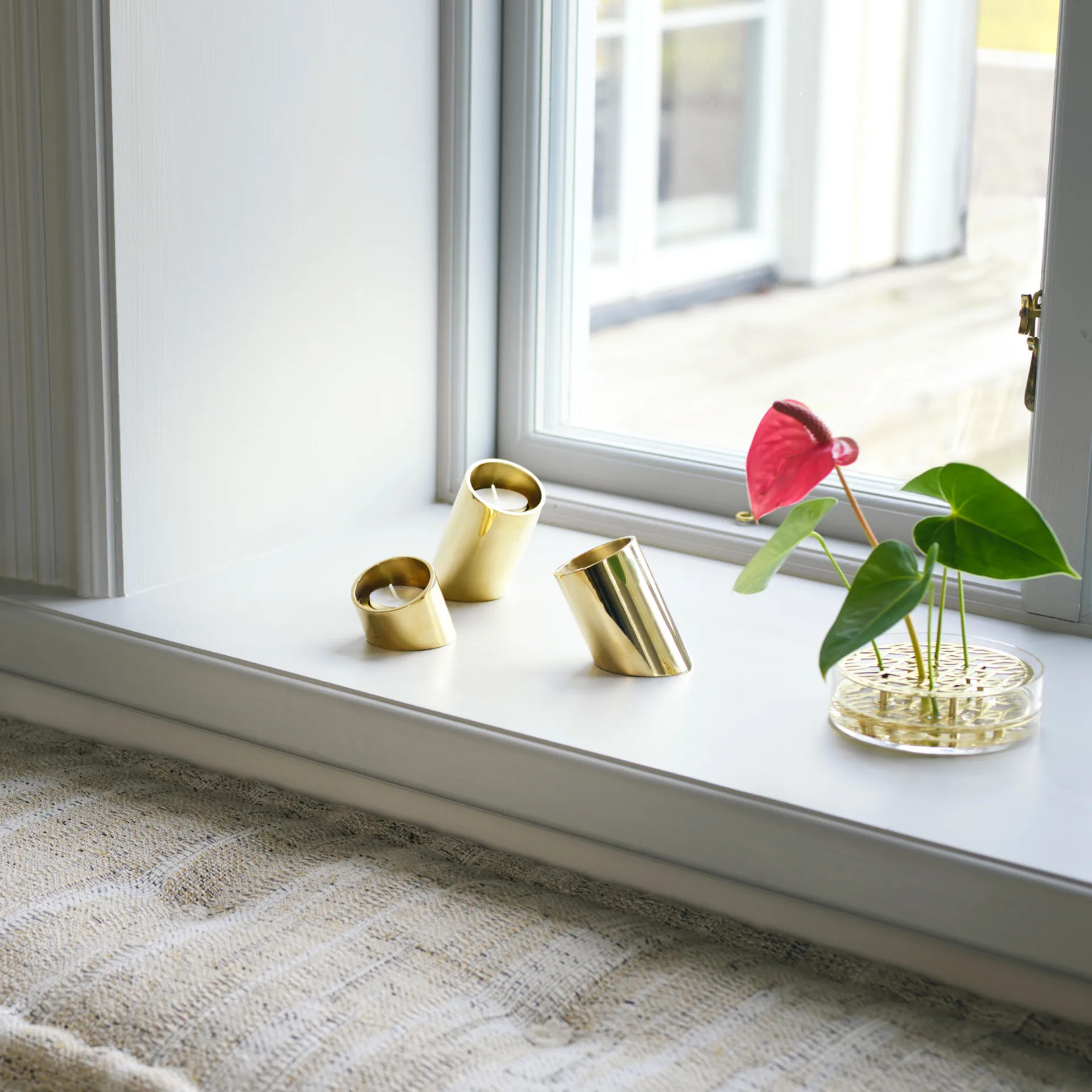 Photophores Tipp 3 pièces, Laiton KLONG