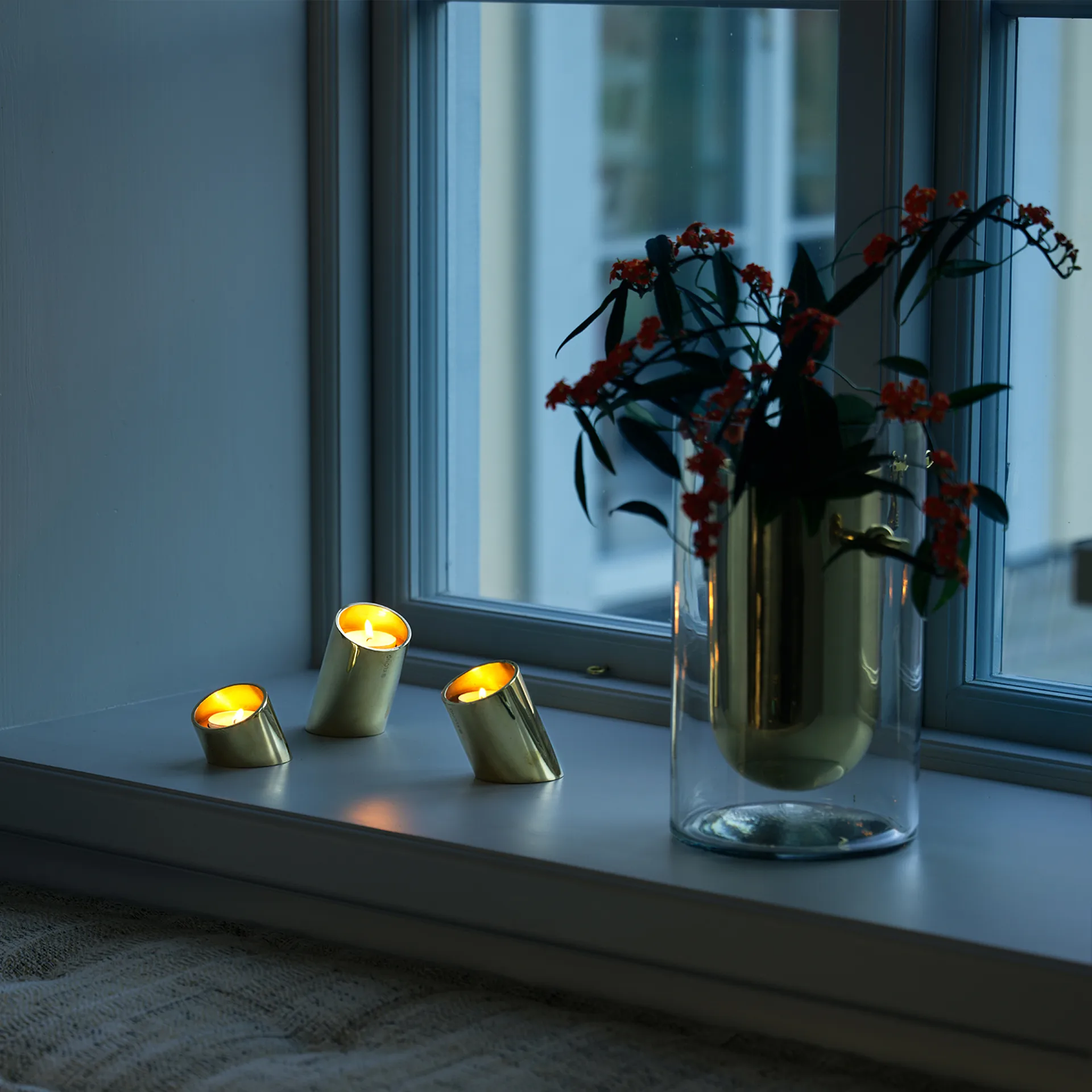 Photophores Tipp 3 pièces, Laiton KLONG