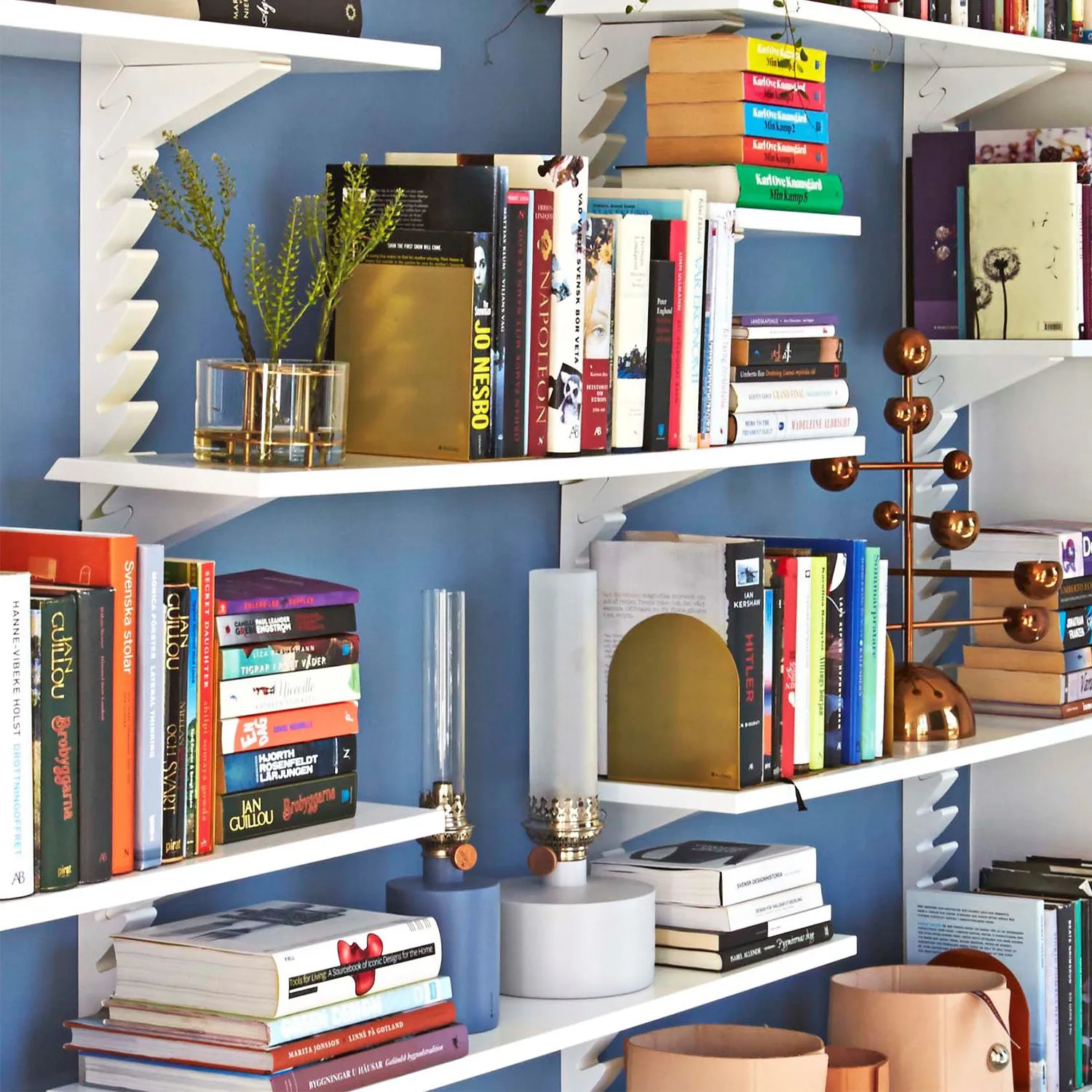 Support pour livres Totem 17 cm, Laiton KLONG