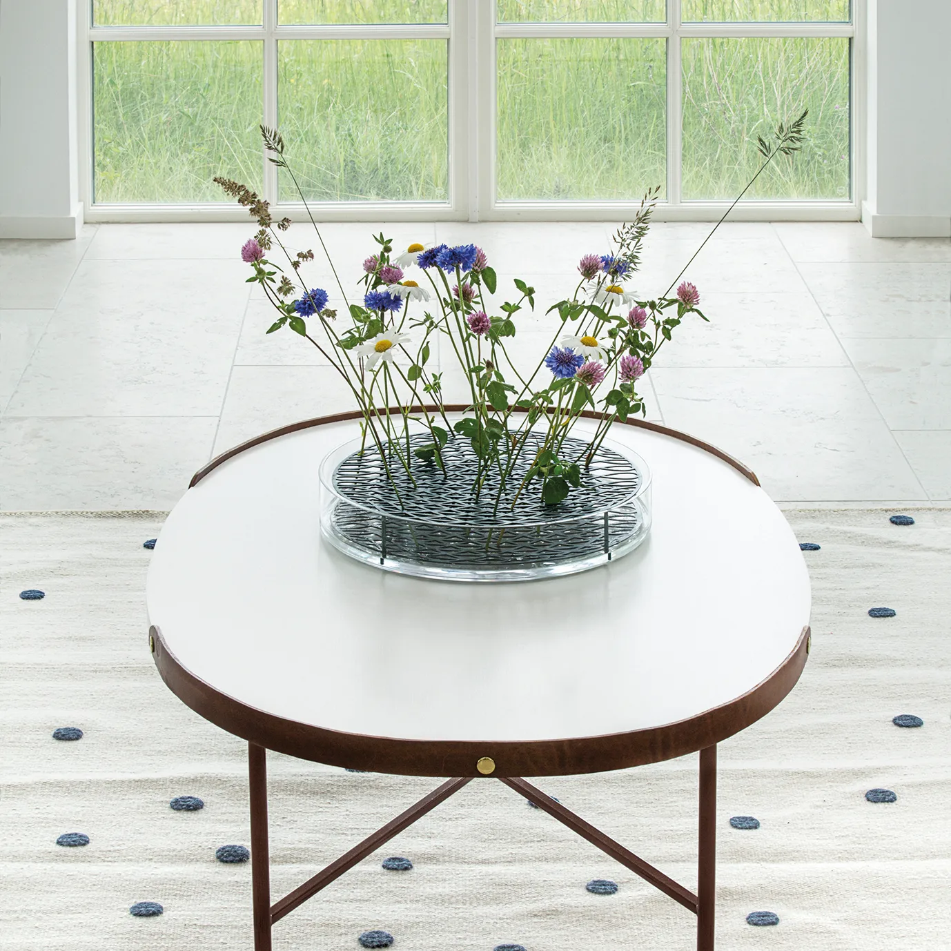 Vase Äng, géant, bleu KLONG