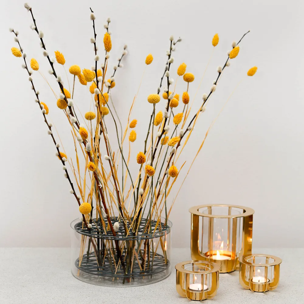 Vase Äng, grand, noir KLONG