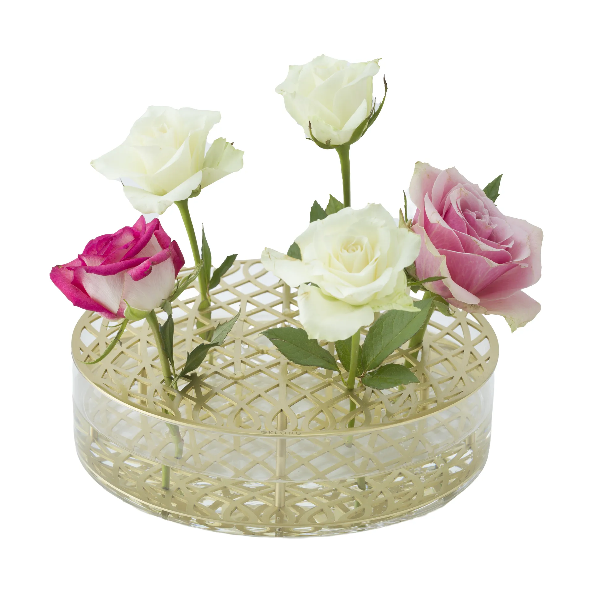 Vase Äng, modèle Optimum, Laiton KLONG