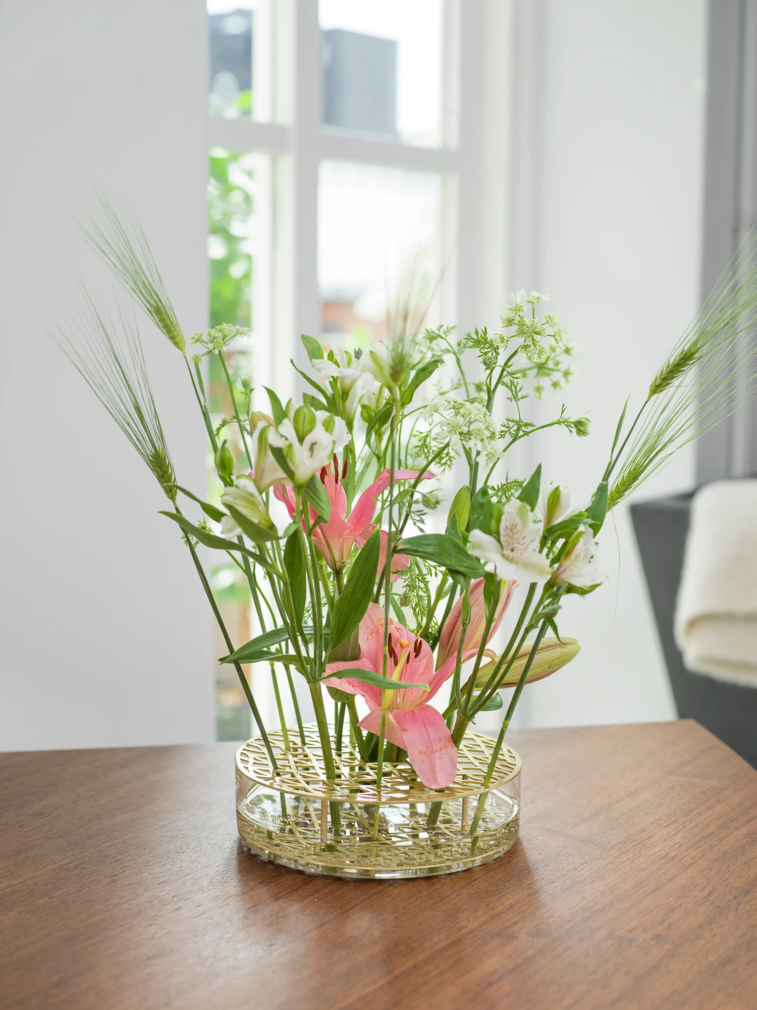 Vase Äng, modèle Optimum, Laiton KLONG