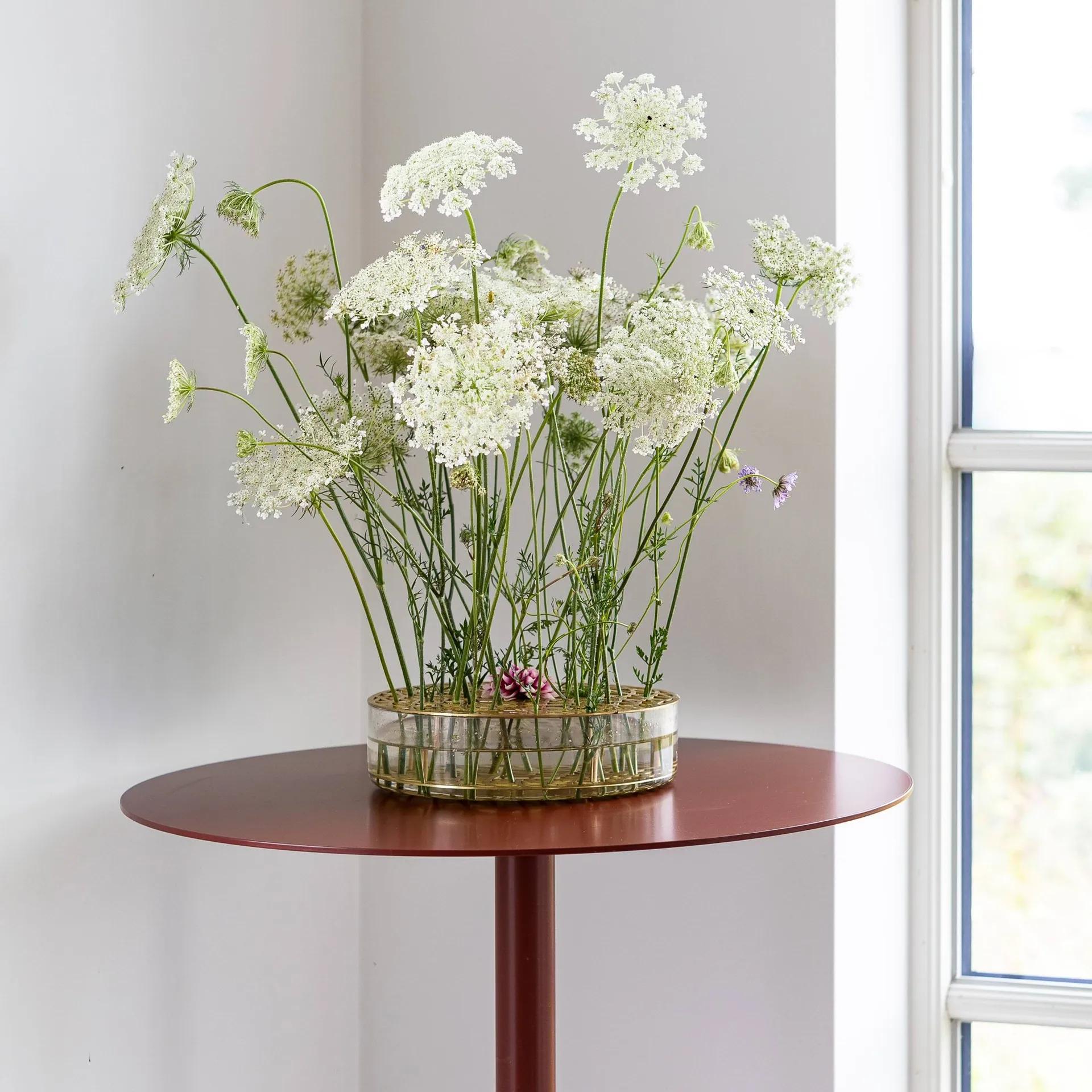 Vase Äng, modèle Optimum, Laiton KLONG
