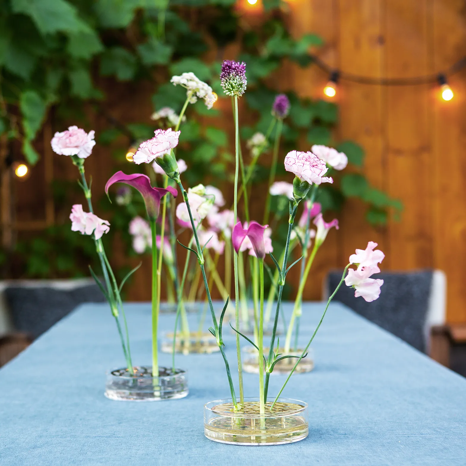 Vase Äng pond, acier inoxydable KLONG