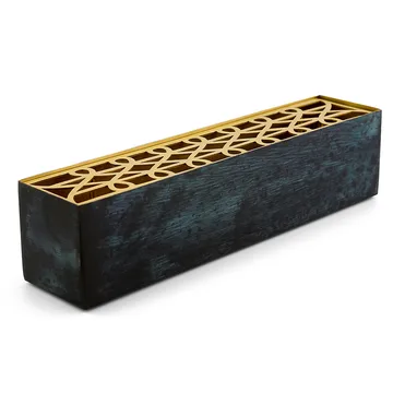 Vase Äng, rectangulaire - bleu - KLONG